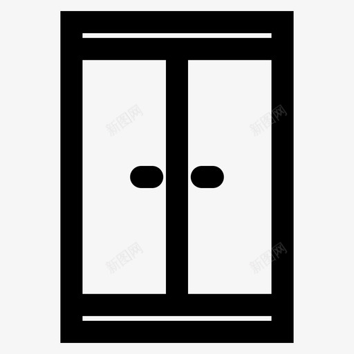 橱柜家具家具套装图标svg_新图网 https://ixintu.com 套装 家具 橱柜