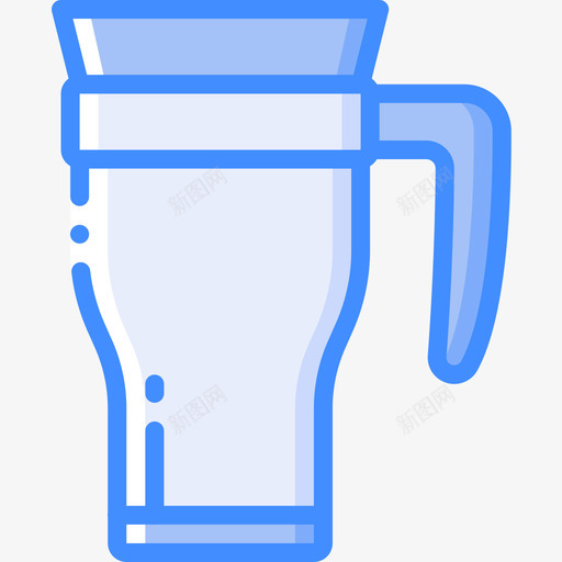 马克杯旅行配件3蓝色图标svg_新图网 https://ixintu.com 旅行 蓝色 配件 马克