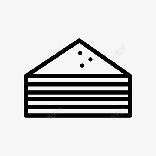 三明治街头食品10直系图标svg_新图网 https://ixintu.com 三明治 直系 街头 食品