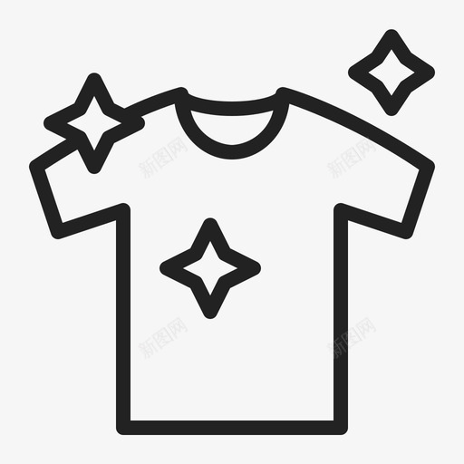 洗衣清洁布图标svg_新图网 https://ixintu.com 洗衣 清洁 衬衫