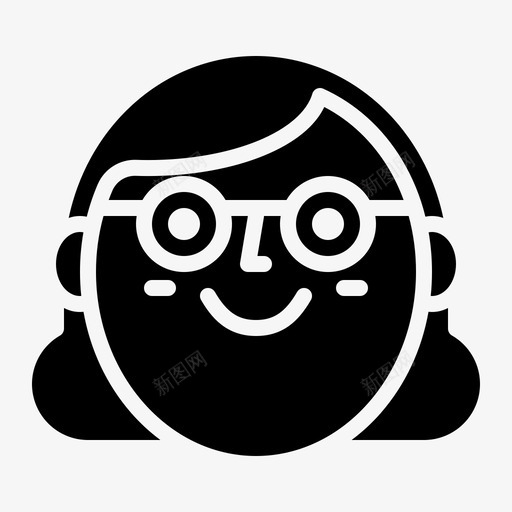 女人快乐的人1雕文图标svg_新图网 https://ixintu.com 乐的 女人 快乐 雕文
