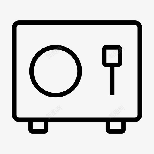 储物柜保护保险箱图标svg_新图网 https://ixintu.com 保护 保险 保险箱 储物柜 图标 基本 安全