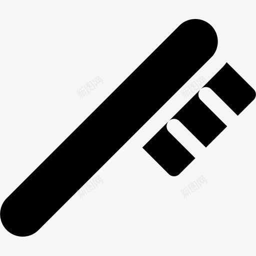 牙刷烤肉35填充图标svg_新图网 https://ixintu.com 填充 烤肉 牙刷