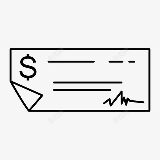 账单发票往来账户图标svg_新图网 https://ixintu.com 发票 往来 账单 账户