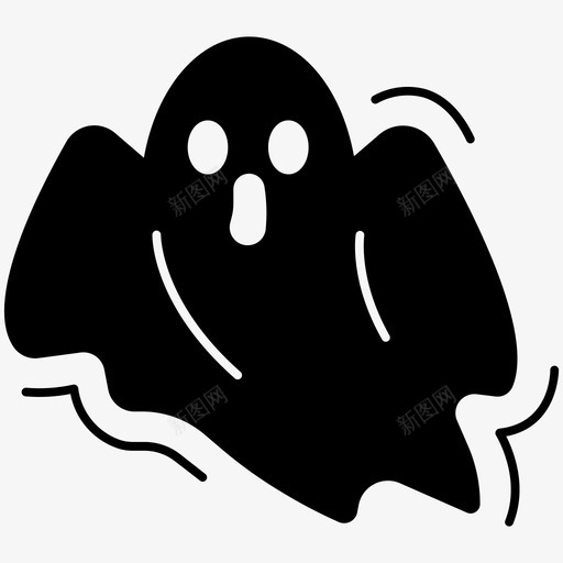 鬼魂万圣节恐怖图标svg_新图网 https://ixintu.com 万圣节 墓碑 幽灵 恐怖 铭文 鬼魂