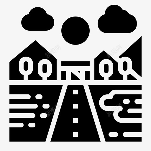 跑步路径位置地图图标svg_新图网 https://ixintu.com 位置 地图 大纲 方式 比赛 跑步 路径 路线