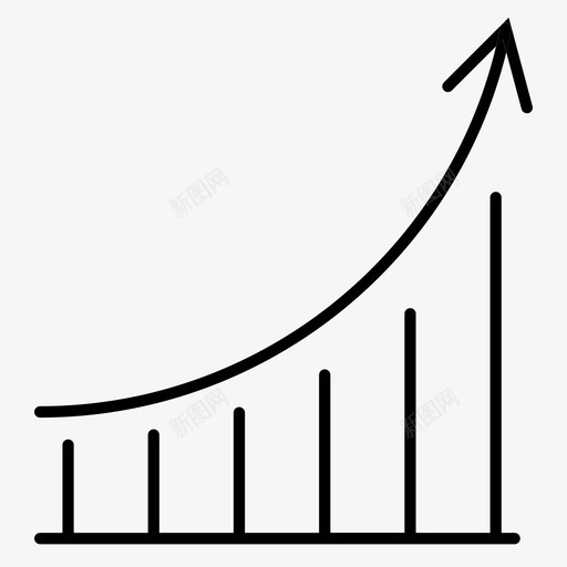 性能分析图表图标svg_新图网 https://ixintu.com 分析 图表 度量 性能 托管 统计
