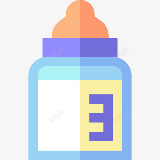 奶瓶24号幼儿园图标svg_新图网 https://ixintu.com 奶瓶 幼儿园
