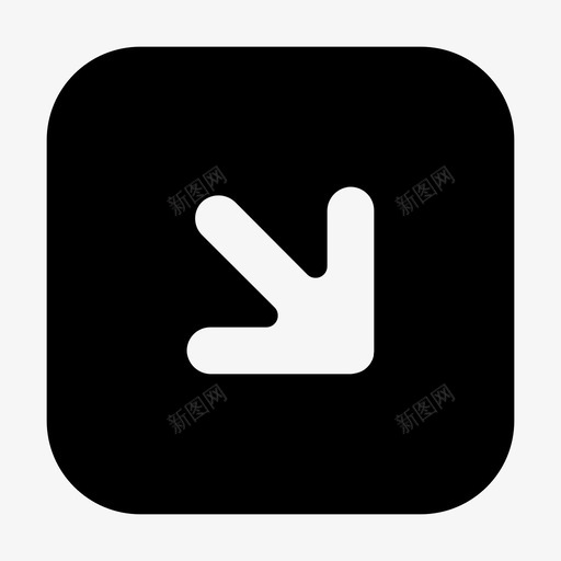 箭头方向gui图标svg_新图网 https://ixintu.com gui web 图标 图示 方向 用户界面 箭头
