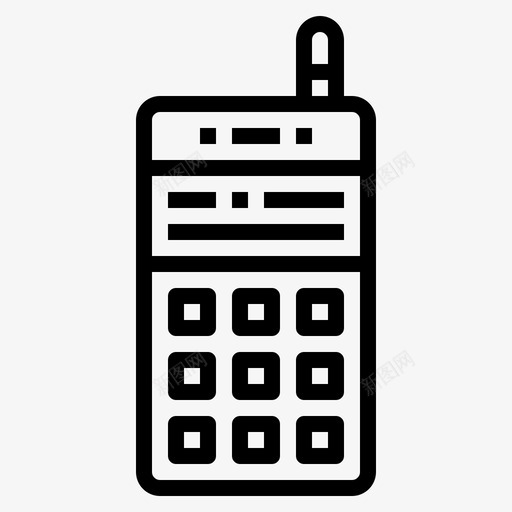 特色手机手机复古图标svg_新图网 https://ixintu.com 复古 小工 工具 手机 特色 电话