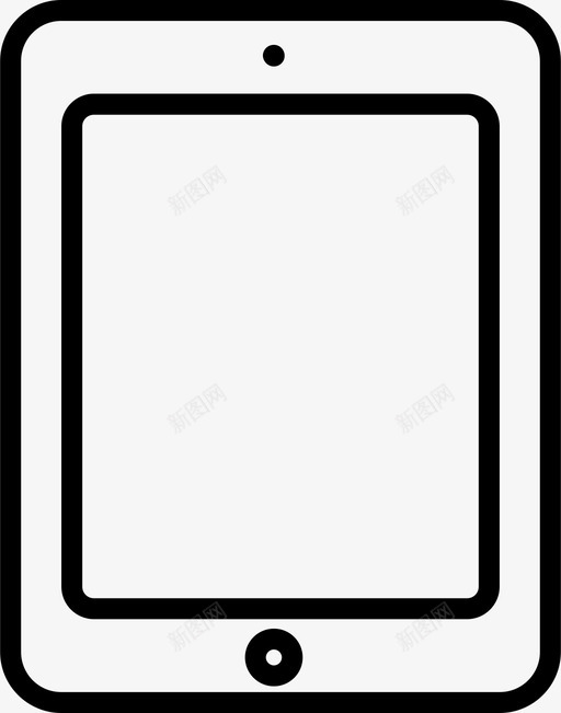 平板电脑礼品ipad图标svg_新图网 https://ixintu.com ipad 促销礼品 平板电脑 手机 礼品