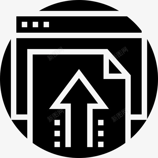 数据传输网页130字形图标svg_新图网 https://ixintu.com 字形 数据传输 网页设计