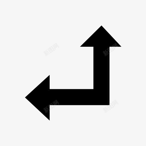 左上箭头-1svg_新图网 https://ixintu.com 左上箭头-1