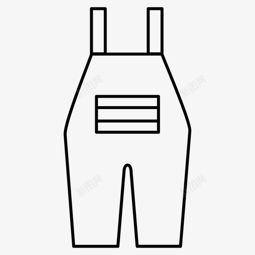 采购产品连身衣衣服连衣裙图标svg_新图网 https://ixintu.com 产品 时尚 服装 薄线套 衣服 连衣裙 连身衣 采购