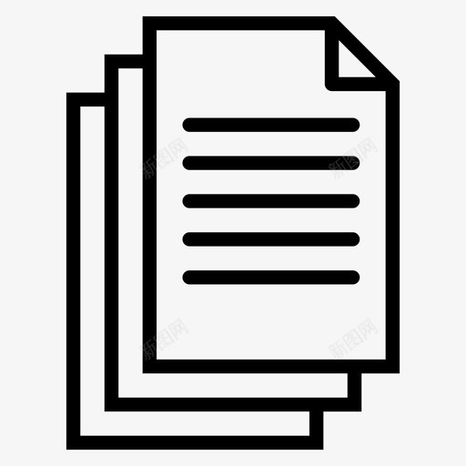 文件和文件夹文书研究图标svg_新图网 https://ixintu.com 28个 web 图标 文书 文件 文件夹 研究 移动 线路