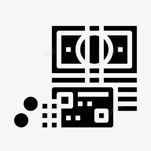钱账单卡图标svg_新图网 https://ixintu.com 利润 现金 稳健 财务 账单