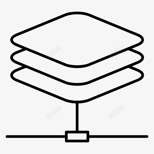 堆栈应用程序文件图标svg_新图网 https://ixintu.com 堆栈 应用程序 文件