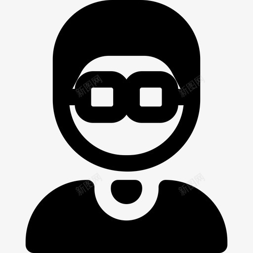 男人阿凡达微笑2填充图标svg_新图网 https://ixintu.com 填充 微笑 男人 阿凡