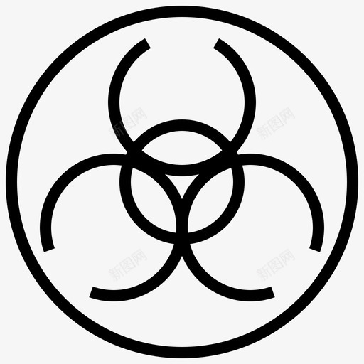生物危害危险工业图标svg_新图网 https://ixintu.com 信号 元素 危害 危险 工业 核能 概述 生物 辐射
