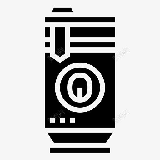 罐装咖啡咖啡因容器图标svg_新图网 https://ixintu.com beverageglyph3 咖啡 咖啡因 容器 意式 浓缩 罐装