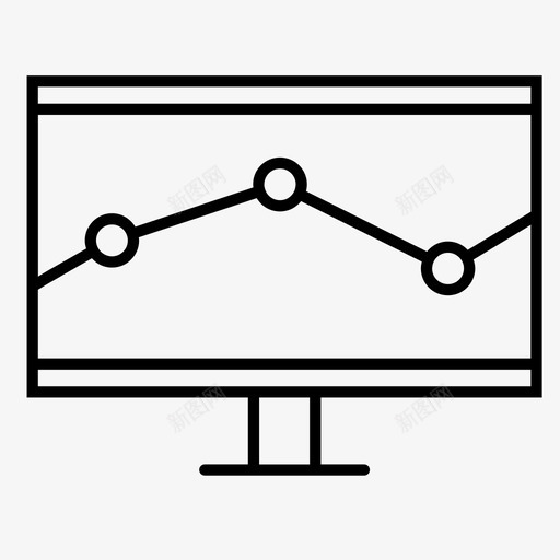 网站流量线图搜索引擎优化图标svg_新图网 https://ixintu.com 优化 搜索引擎 流量 线图 网站 网页