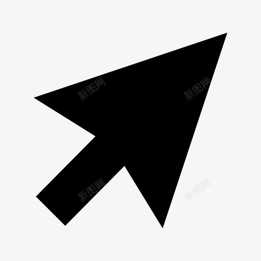 光标单击输入图标svg_新图网 https://ixintu.com 光标 单击 图标 字形 输入 鼠标