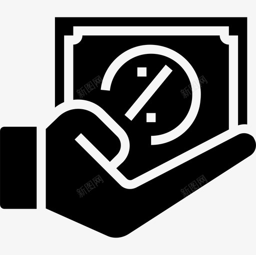佣金业务345可靠图标svg_新图网 https://ixintu.com 业务 佣金 可靠