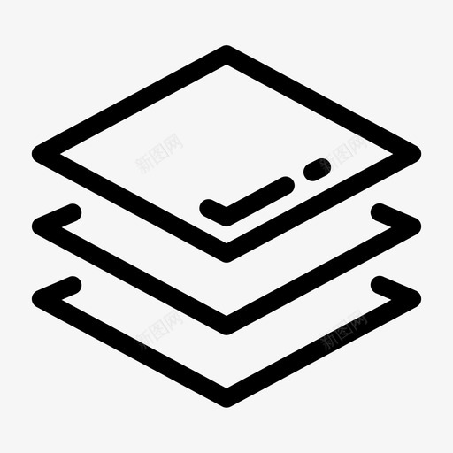 图层缓冲区业务图标svg_新图网 https://ixintu.com 业务 介质 图层 混合 缓冲区 覆盖 设计