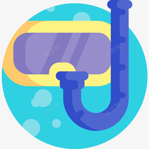 Snorkle游泳池19平坦图标svg_新图网 https://ixintu.com Snorkle 平坦 游泳池