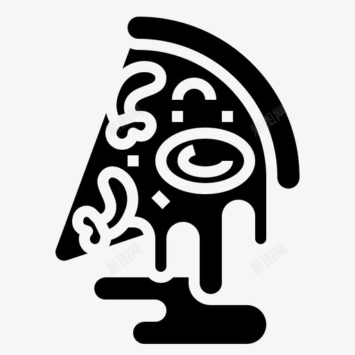 披萨烹饪意大利图标svg_新图网 https://ixintu.com 切片 快餐 意大利 披萨 比萨 烹饪