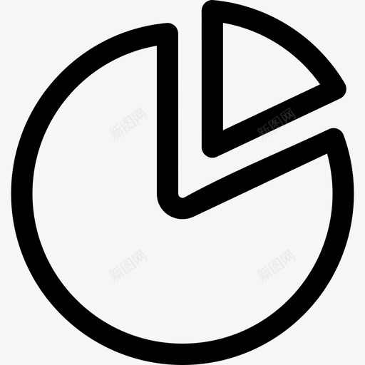 饼图投票选举14线性图标svg_新图网 https://ixintu.com 投票 线性 选举 饼图