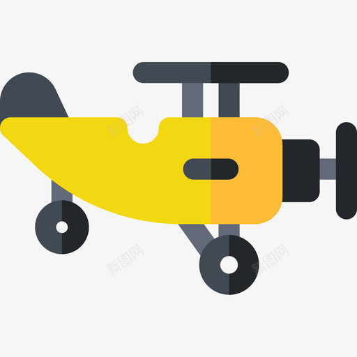 小型飞机车辆和运输工具图标svg_新图网 https://ixintu.com 小型 车辆 运输工具 飞机