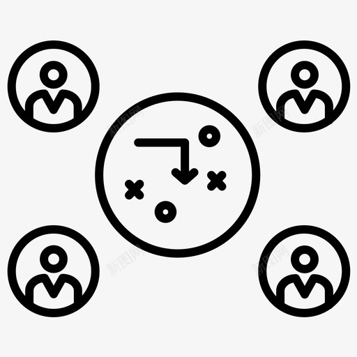 网络互联网企业管理加粗线条集231图标svg_新图网 https://ixintu.com 互联网 企业管理 加粗 粗线条 网络
