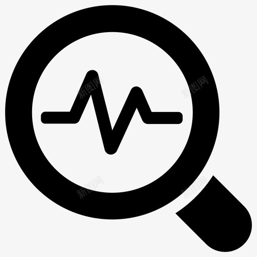 活动查找放大镜图标svg_新图网 https://ixintu.com 业务 搜索 放大镜 查找 活动 跟踪