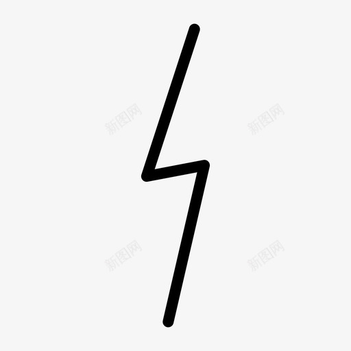 闪电阴天霹雳图标svg_新图网 https://ixintu.com 假日 闪电 阴天 霹雳