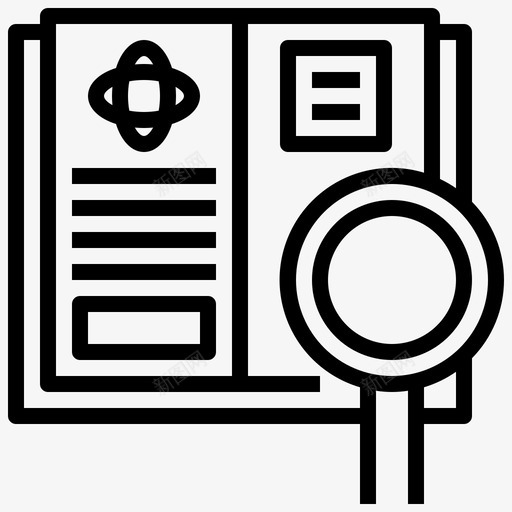 研究文件图形图标svg_新图网 https://ixintu.com 图形 实验室 文件 研究 结果 统计
