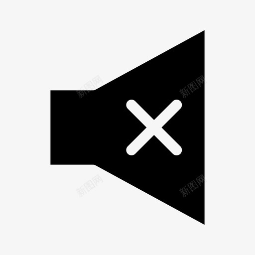哑巴没有声音安静图标svg_新图网 https://ixintu.com 哑巴 声音 安静 有效 没有