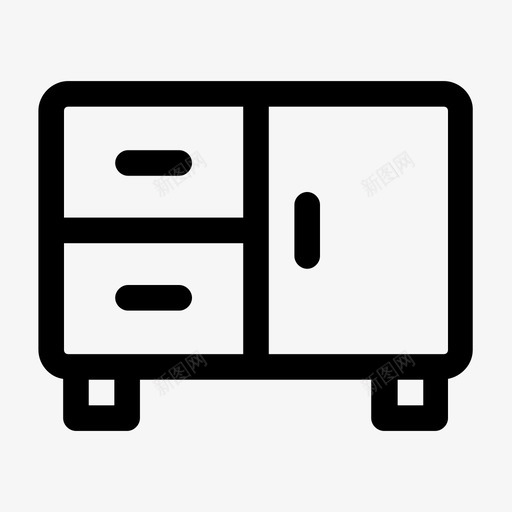 鞋柜svg_新图网 https://ixintu.com 鞋柜