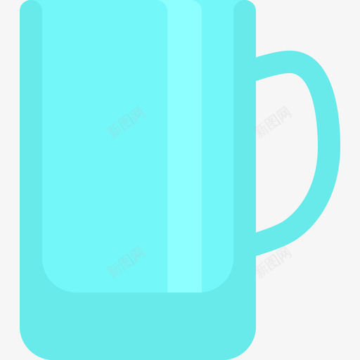 啤酒杯餐具3扁平图标svg_新图网 https://ixintu.com 啤酒杯 扁平 餐具