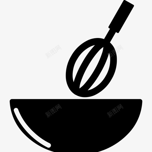搅拌烘焙烹饪图标svg_新图网 https://ixintu.com 固体 图标 搅拌 烘焙 烹饪