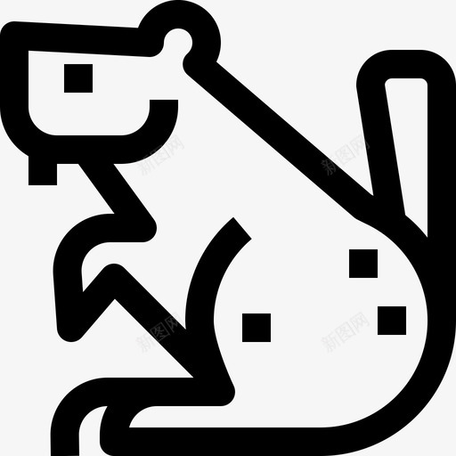 海狸动物加拿大图标svg_新图网 https://ixintu.com 加拿 加拿大 动物 大地 文化 景观 毛皮 海狸