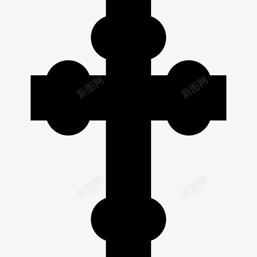 十字架宗教26填充图标svg_新图网 https://ixintu.com 十字架 填充 宗教
