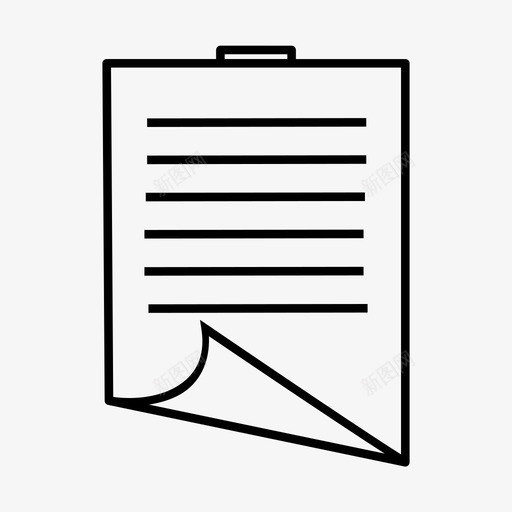 文件注释页图标svg_新图网 https://ixintu.com 文件 注释
