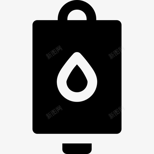 输血血袋静脉输液袋图标svg_新图网 https://ixintu.com 血袋 输液 输血 静脉
