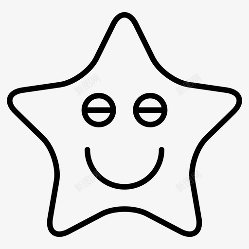 表情符号梦幻表情星星表情图标svg_新图网 https://ixintu.com 星星 梦幻 符号 表情