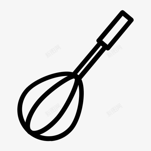 鸡蛋须烹饪烹饪用具图标svg_新图网 https://ixintu.com 厨房 工具 搅拌器 烹饪 用具 鸡蛋