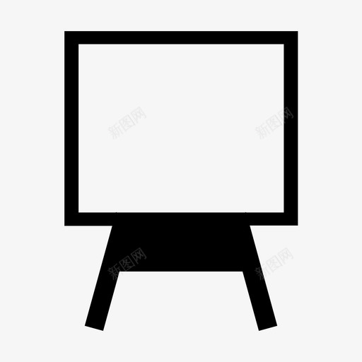黑板商业教育图标svg_新图网 https://ixintu.com 商业 学校 学生 教育 教育学 黑板