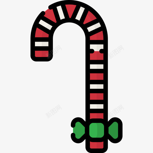 甘蔗糖圣诞食品4线性颜色图标svg_新图网 https://ixintu.com 圣诞 甘蔗 线性 蔗糖 颜色 食品