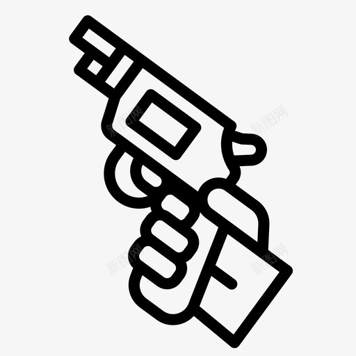 开炮比赛运动图标svg_新图网 https://ixintu.com 出发 开炮 比赛 跑步 运动