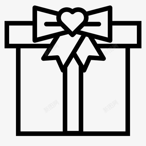礼物生日圣诞节图标svg_新图网 https://ixintu.com 一卷 圣诞节 爱情 甜蜜 生日 礼物 第一